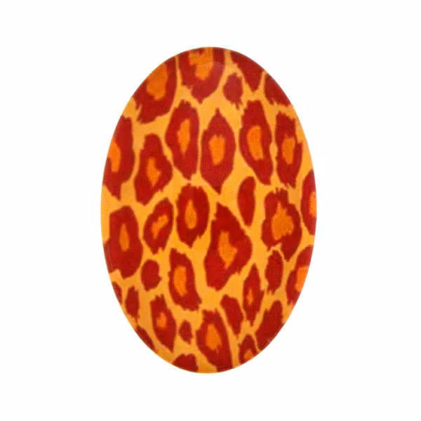 Djurmönster 39 Cabochon 30x20mm 1st