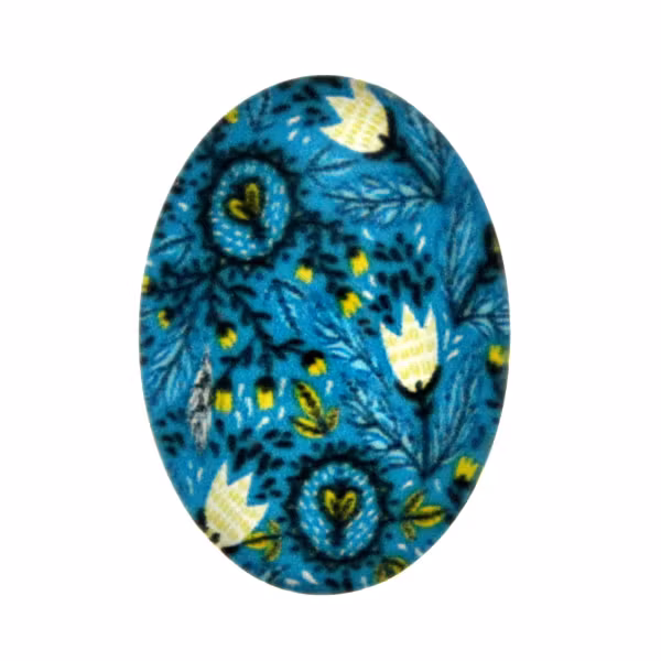 Miniblom 5 Cabochon 30x20mm 1st