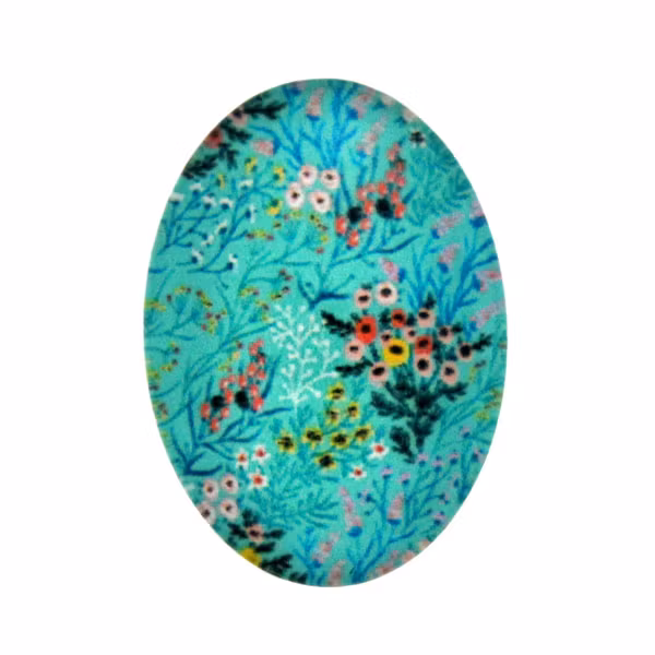 Miniblom 10 Cabochon 30x20mm 1st