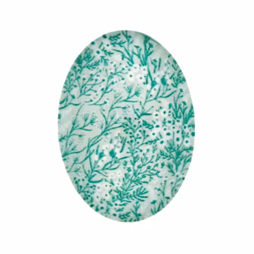 Miniblom 17 Cabochon 30x20mm 1st
