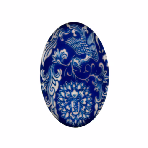 Porslin 11 Cabochon 30x20mm 1st