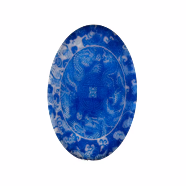 Porslin 16 Cabochon 30x20mm 1st