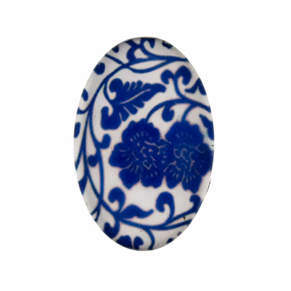 Porslin 19 Cabochon 30x20mm 1st