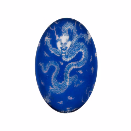 Porslin 20 Cabochon 30x20mm 1st