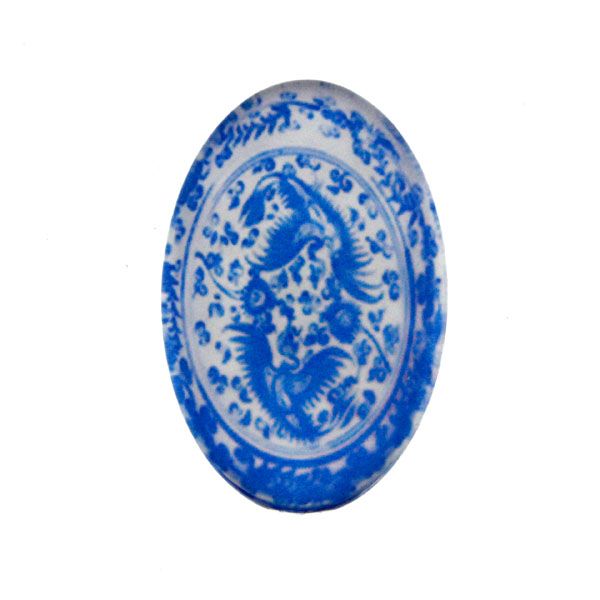 Porslin 22 Cabochon 30x20mm 1st