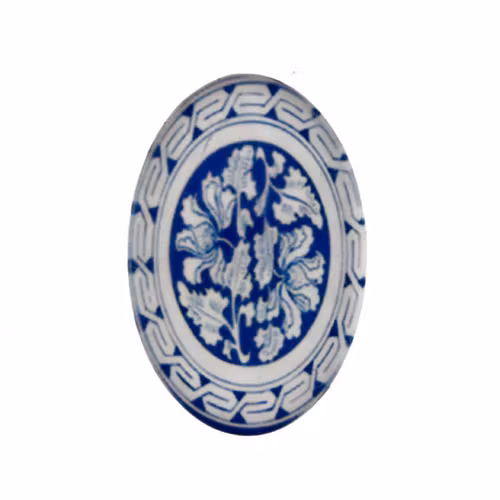 Porslin 24 Cabochon 30x20mm 1st