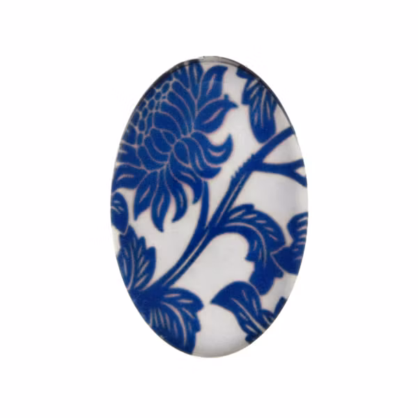 Porslin 28 Cabochon 30x20mm 1st