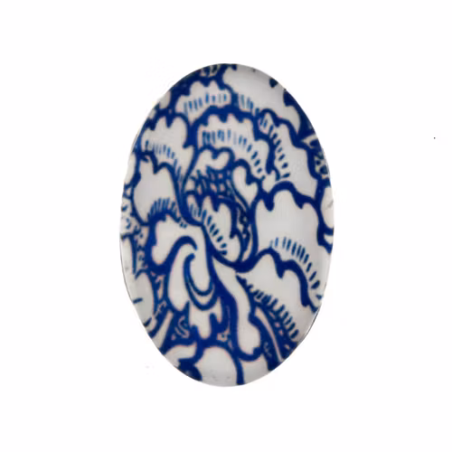 Porslin 30 Cabochon 30x20mm 1st