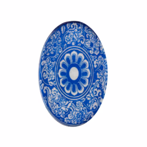 Porslin 38 Cabochon 30x20mm 1st