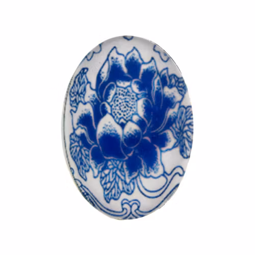 Porslin 39 Cabochon 30x20mm 1st
