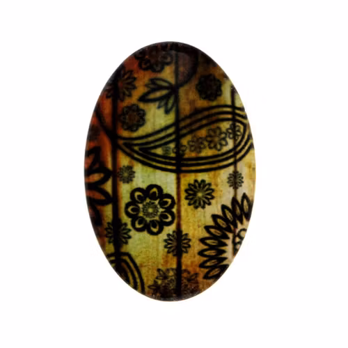 Vintage 1 Cabochon 30x20mm 1st
