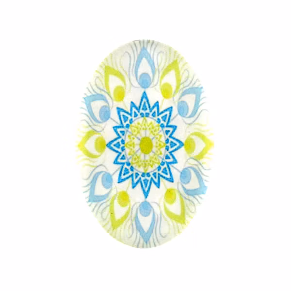 Snöflinga 1 Cabochon 30x20mm 1st