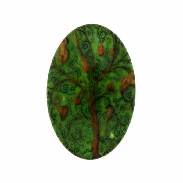 Träd 2 Cabochon 30x20mm 1st