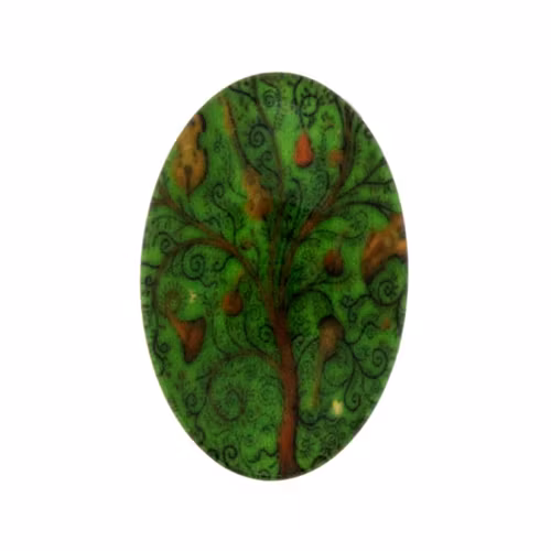 Träd 2 Cabochon 30x20mm 1st