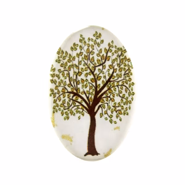 Träd 9 Cabochon 30x20mm 1st