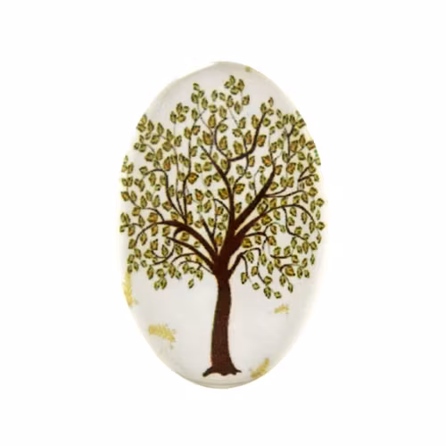 Träd 9 Cabochon 30x20mm 1st