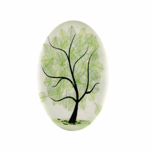 Träd 37 Cabochon 30x20mm 1st