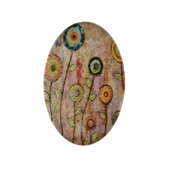 Träd 61 Cabochon 30x20mm 1st