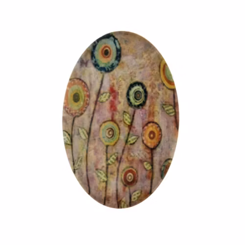 Träd 61 Cabochon 30x20mm 1st