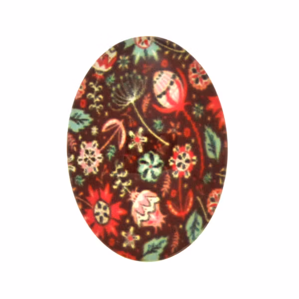 Miniblom 2 Cabochon 25x18mm 1st