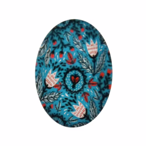 Miniblom 18 Cabochon 25x18mm 1st