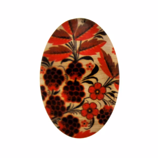 Vintage 2 Cabochon 25x18mm 1st