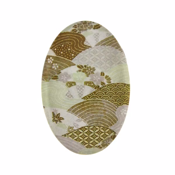 Vintage 9 Cabochon 25x18mm 1st