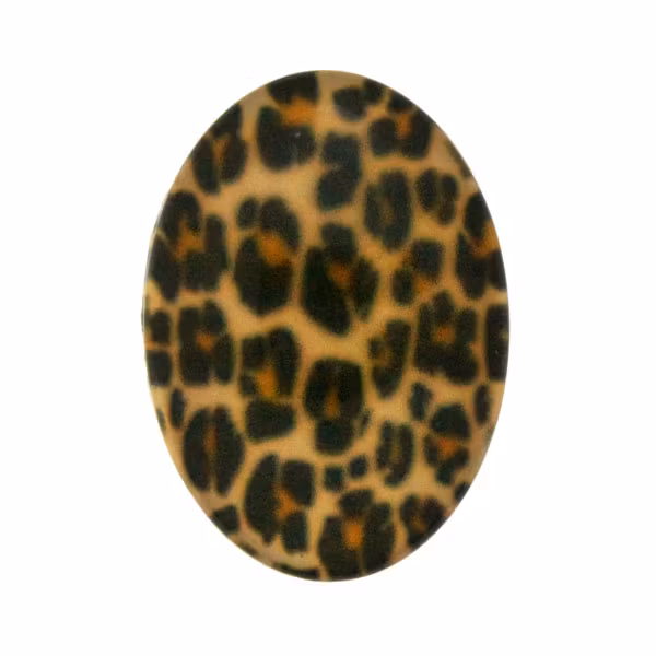 Djurmönster 11 Cabochon 25x18mm 1st