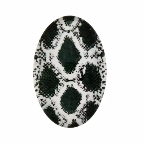 Djurmönster 18 Cabochon 25x18mm 1st