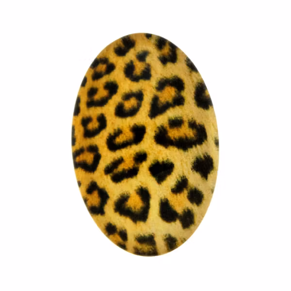 Djurmönster 33 Cabochon 25x18mm 1st