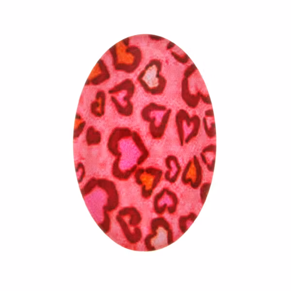 Djurmönster 47 Cabochon 25x18mm 1st