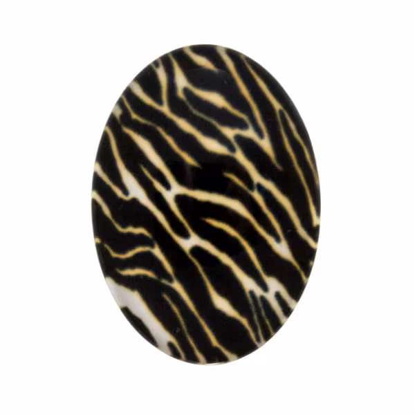 Djurmönster 52 Cabochon 25x18mm 1st