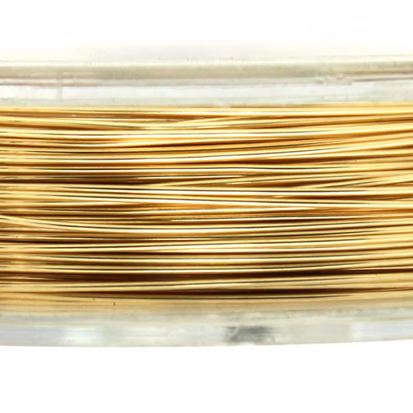 Gold Color SP Artistic Wire 32 Gauge/0,20mm 30yd/27,4m