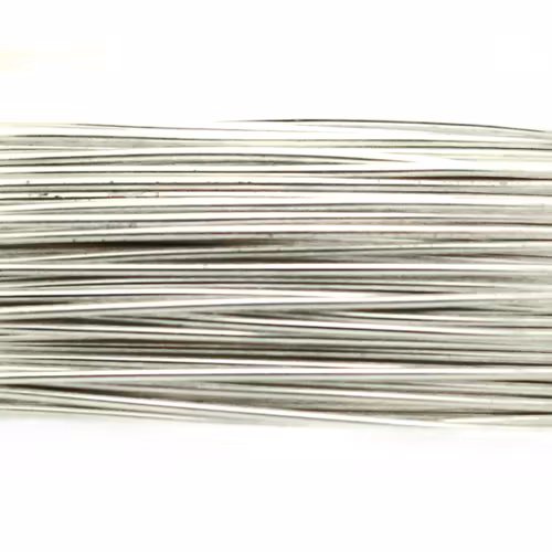 Tarnish Resistant Silver Artistic Wire 24 Gauge/0,51mm 15yd/13,7m