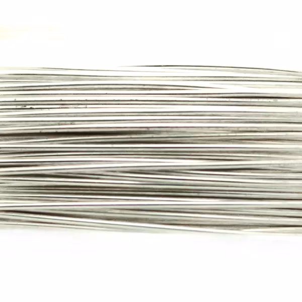 Tarnish Resistant Silver Artistic Wire 32 Gauge/0,20mm 30yd/27,4m
