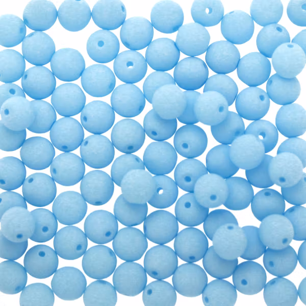 Bondeli Sky Blue Runda/Druks 3mm 100st