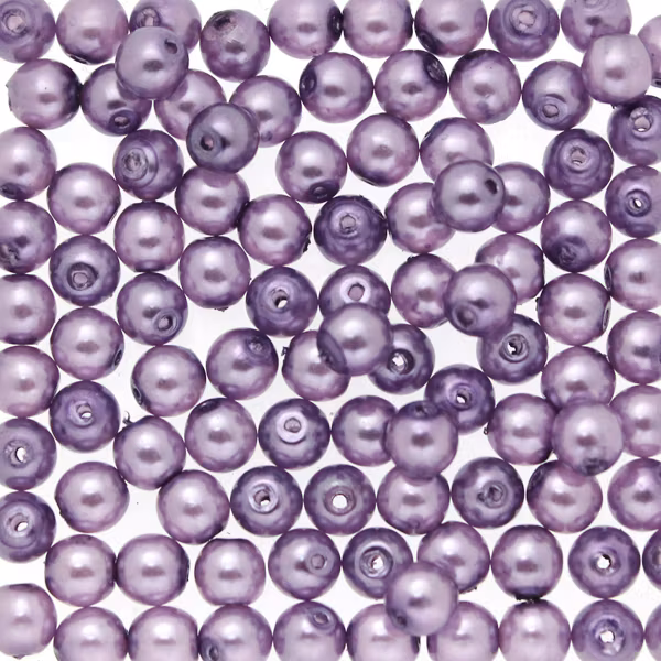 Crystal Pearl Lilac Vaxade Runda/Druks 4mm 100st