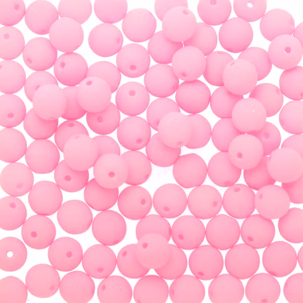 Bondeli Pink Runda/Druks 4mm 100st