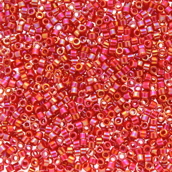 Opaque Red AB DB-0162 Delica 11/0 5g