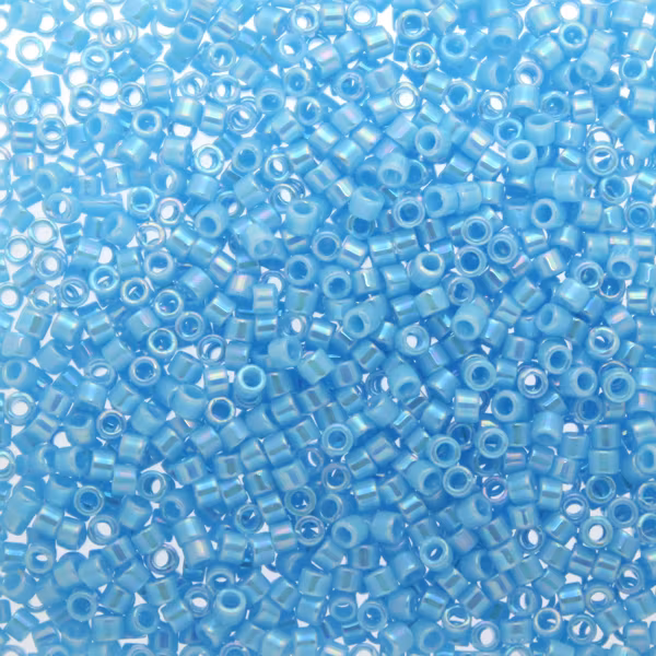 Opaque Turqoise Blue AB DB-0164 Delica 11/0 5g