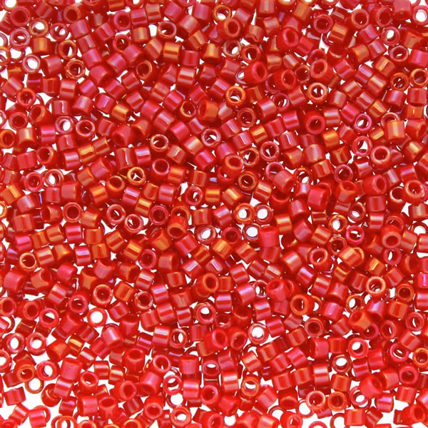 Opaque Red Luster DB-0214 Delica 11/0 5g