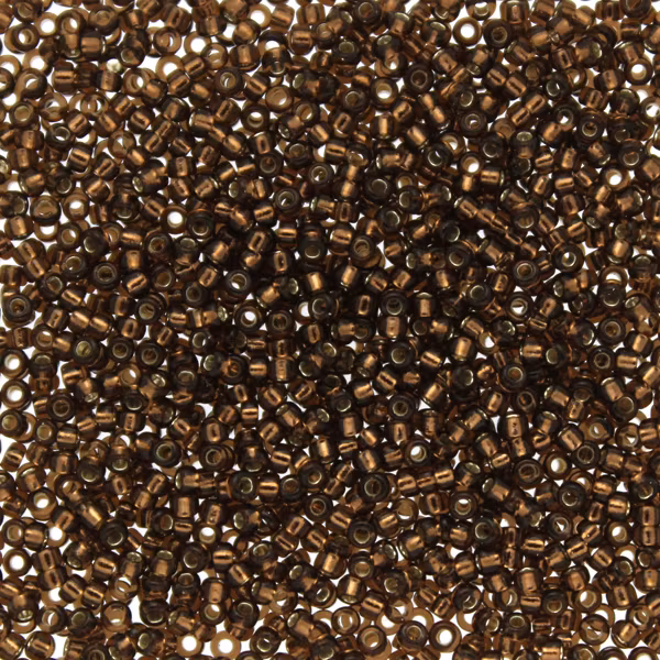 Silverlined Topaz 15-0005 Miyuki Seedbeads 15/0 5g