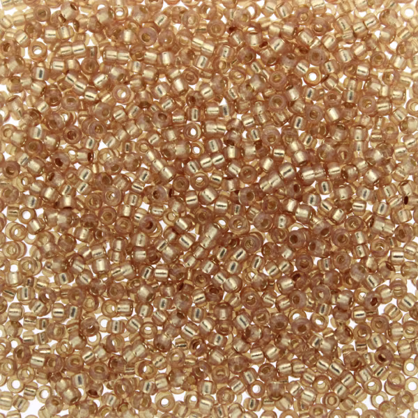 Duracoat Semi-matte Silverlined Dyed Mica 15-4243 Miyuki Seedbeads 15/0 5g