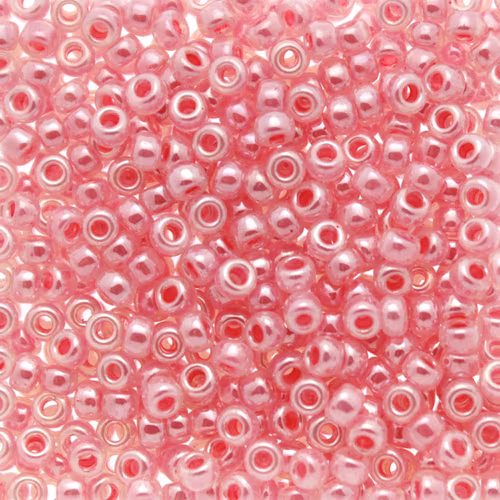 Carnation Pink Ceylon 8-0535 Miyuki Seedbeads 8/0 10g