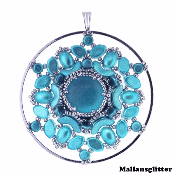 Energy/Silver Capasko Slushy Hänge Kit (EJ MÖNSTER ENDAST PÄRLOR)