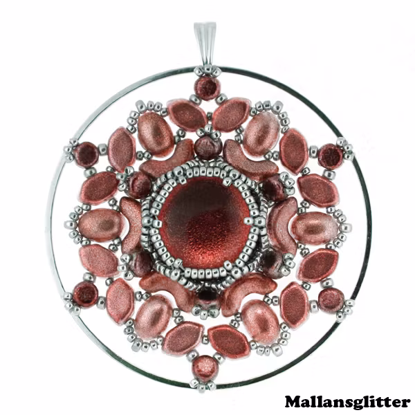 Cola/Silver Capasko Slushy Hänge Kit (EJ MÖNSTER ENDAST PÄRLOR)