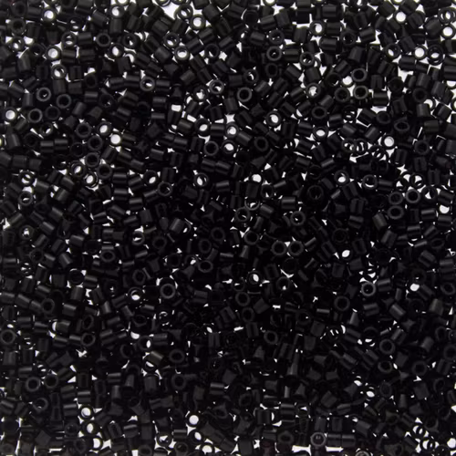 Opaque Black DBS-0010 Delica 15/0 2,5g