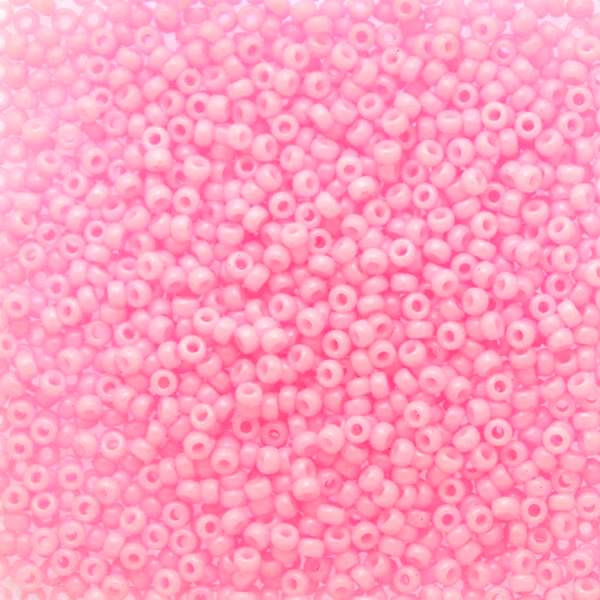 Dyed Opaque Pink 15-0415 Miyuki Seedbeads 15/0 5g