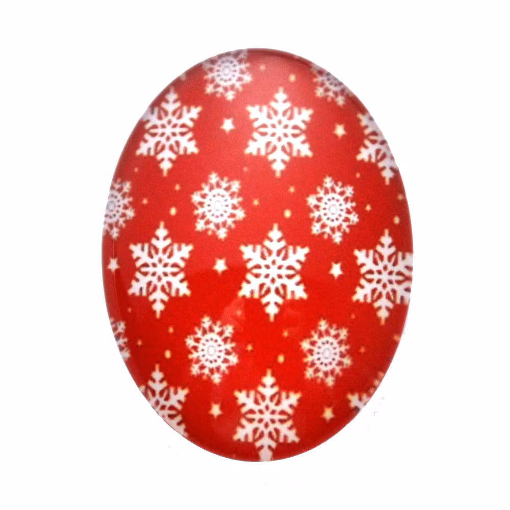 Julmotiv 51 Cabochon 18x13mm 1st
