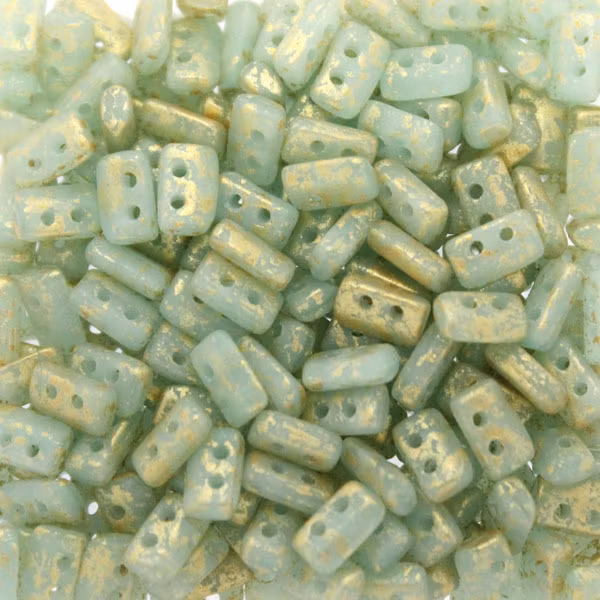 Green Aqua Opal Gold Splash Mat Piros 5g